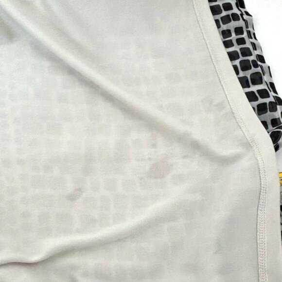 Emma & Michelle Dress 10 Abstract Scoop Neck A-line Clean Girl Preppy Soft Girl - Picture 6 of 12